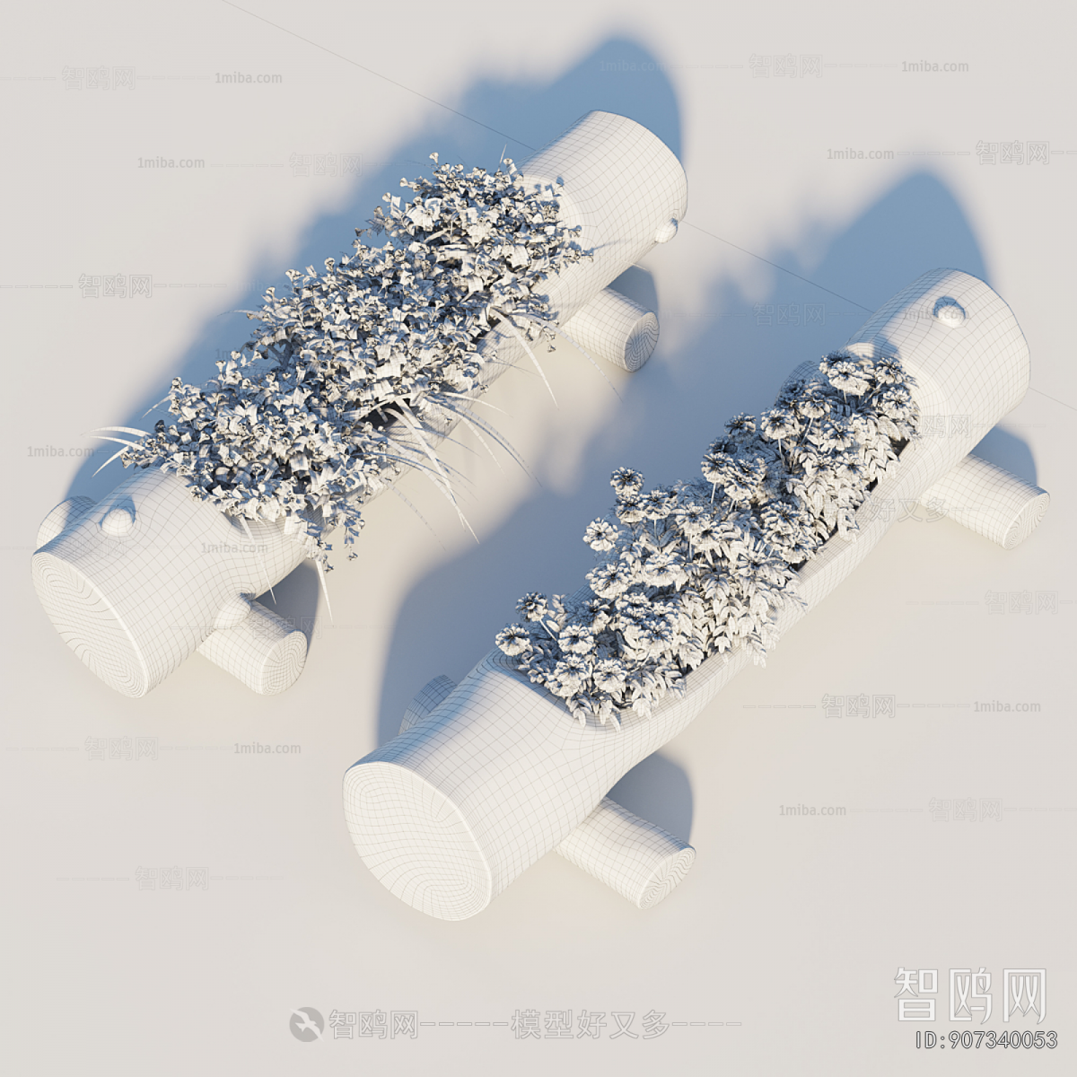 Modern Flower Bed, Flower Bowl, Flower Box