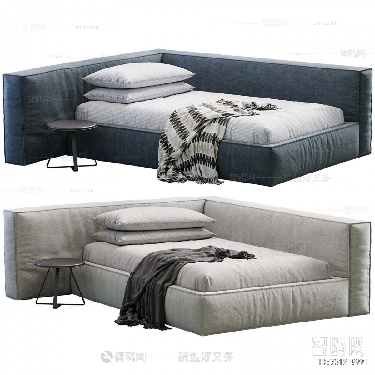 Modern Double Bed