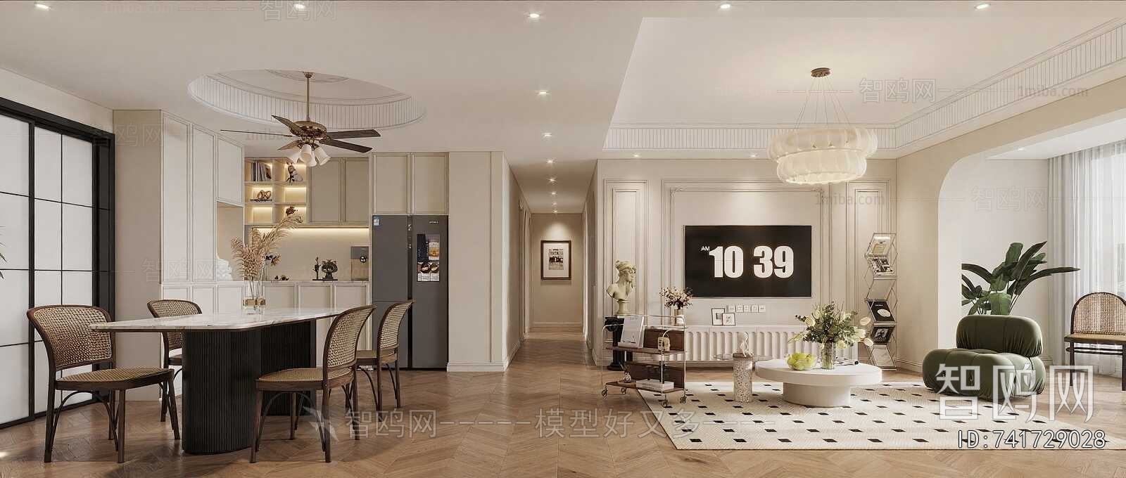 French Style A Living Room