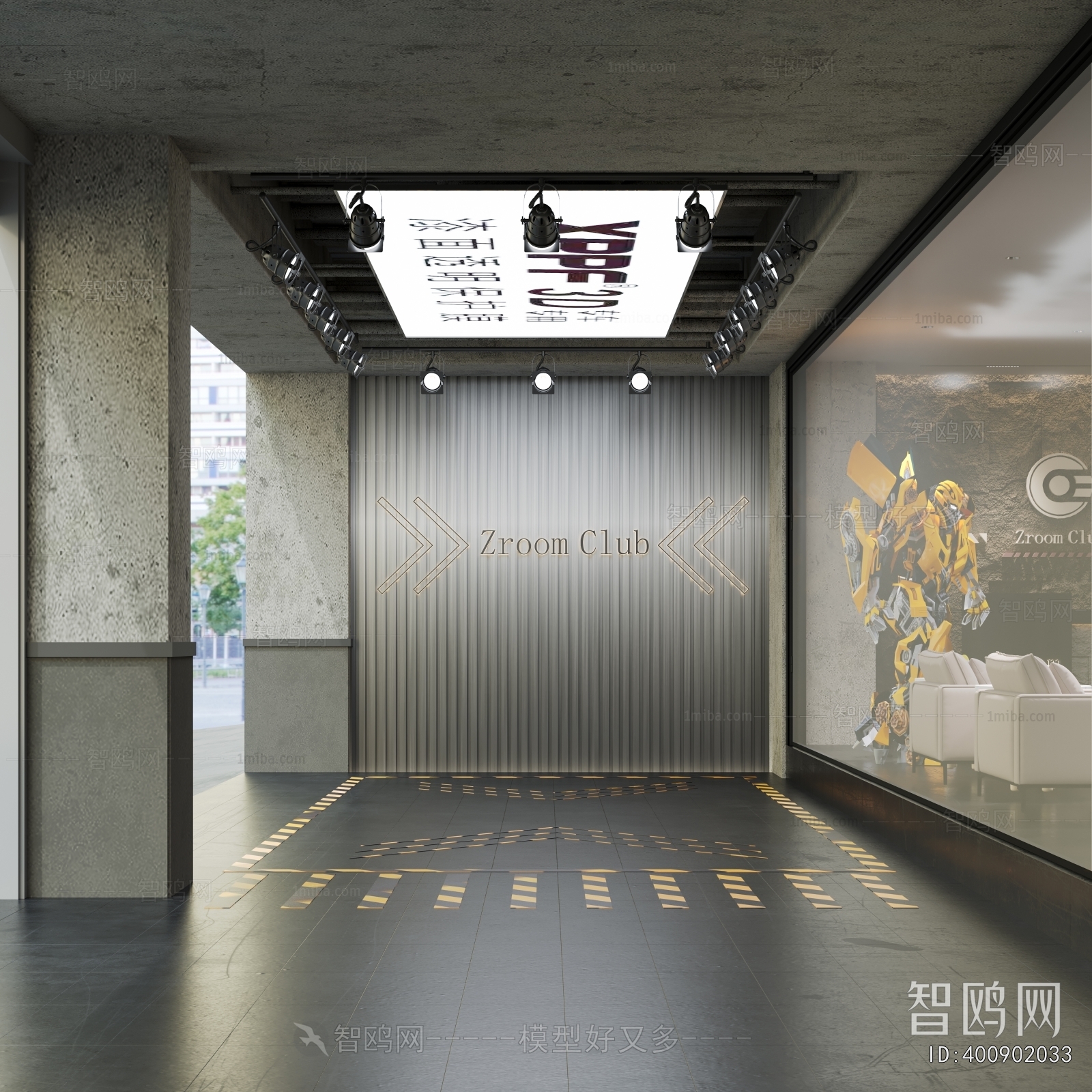 Modern Automobile Repair Shop