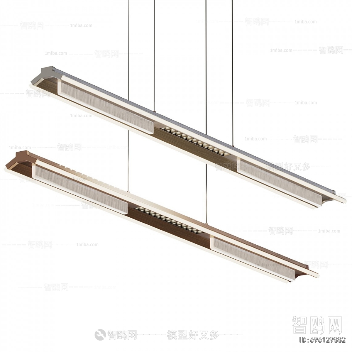 Modern Long Chandelier