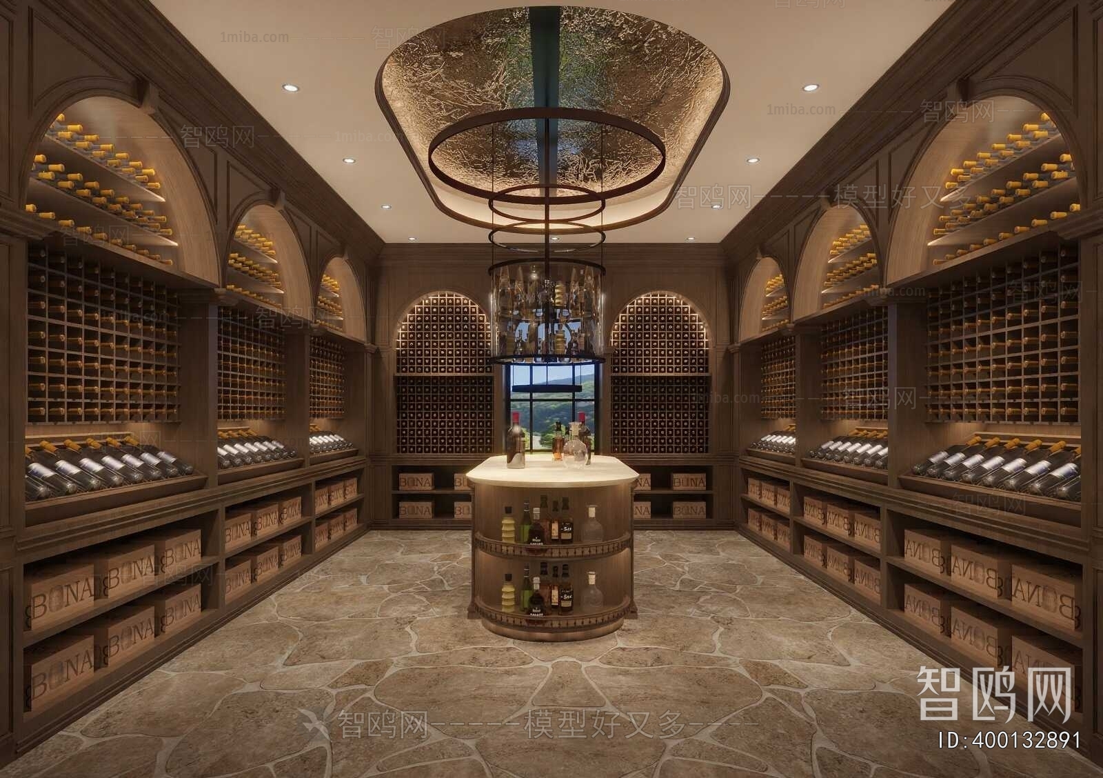 American Style Wine Cellar/Wine Tasting Room