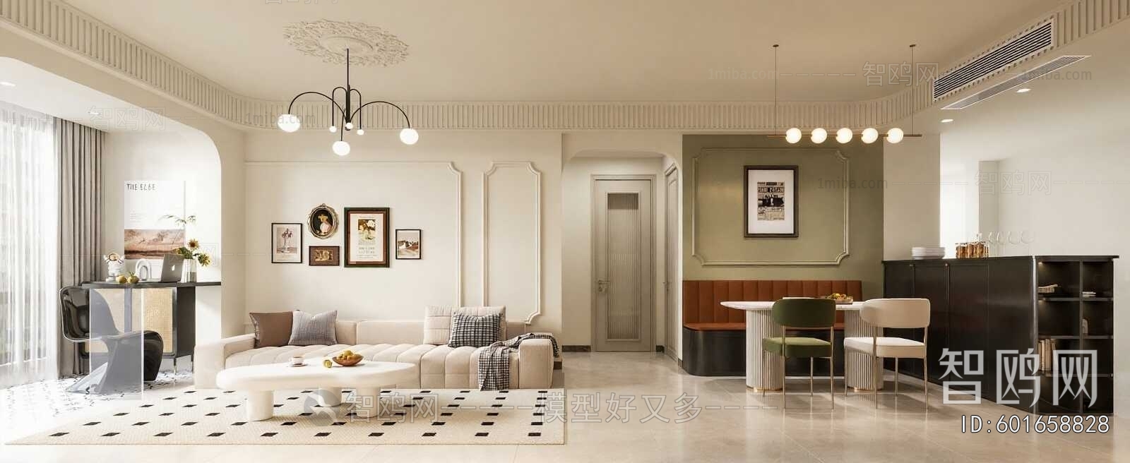 French Style A Living Room