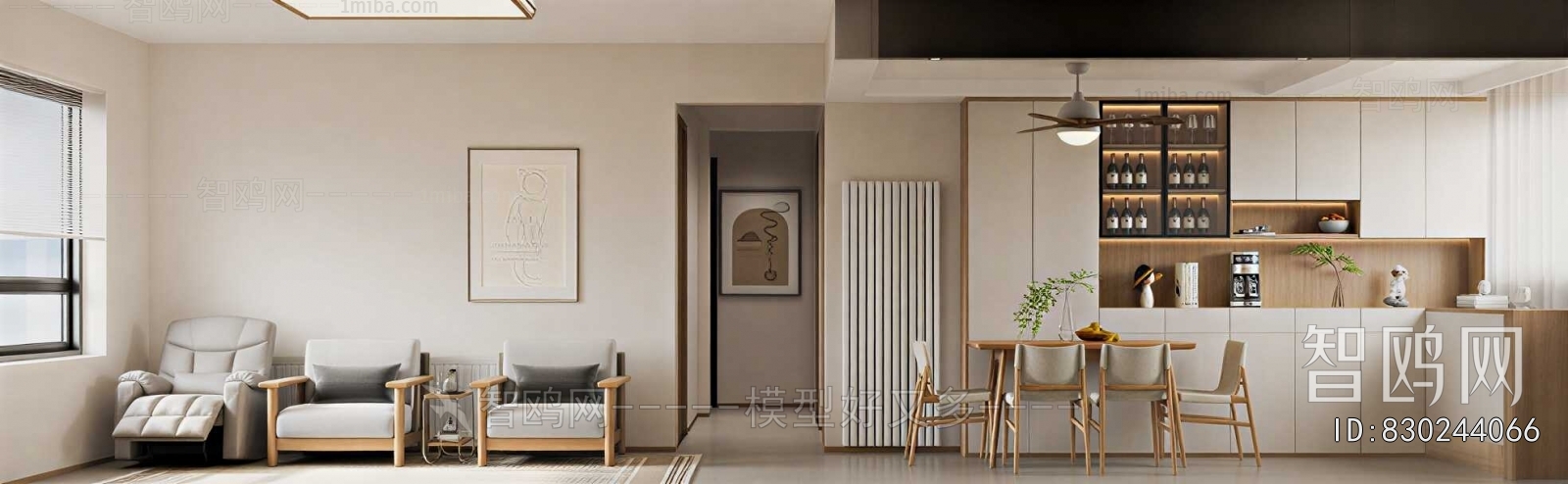 Nordic Style A Living Room