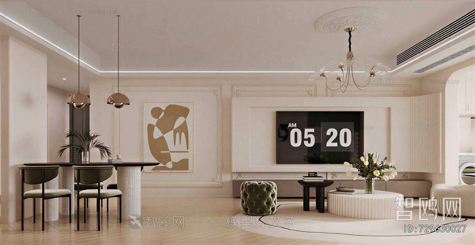 French Style A Living Room