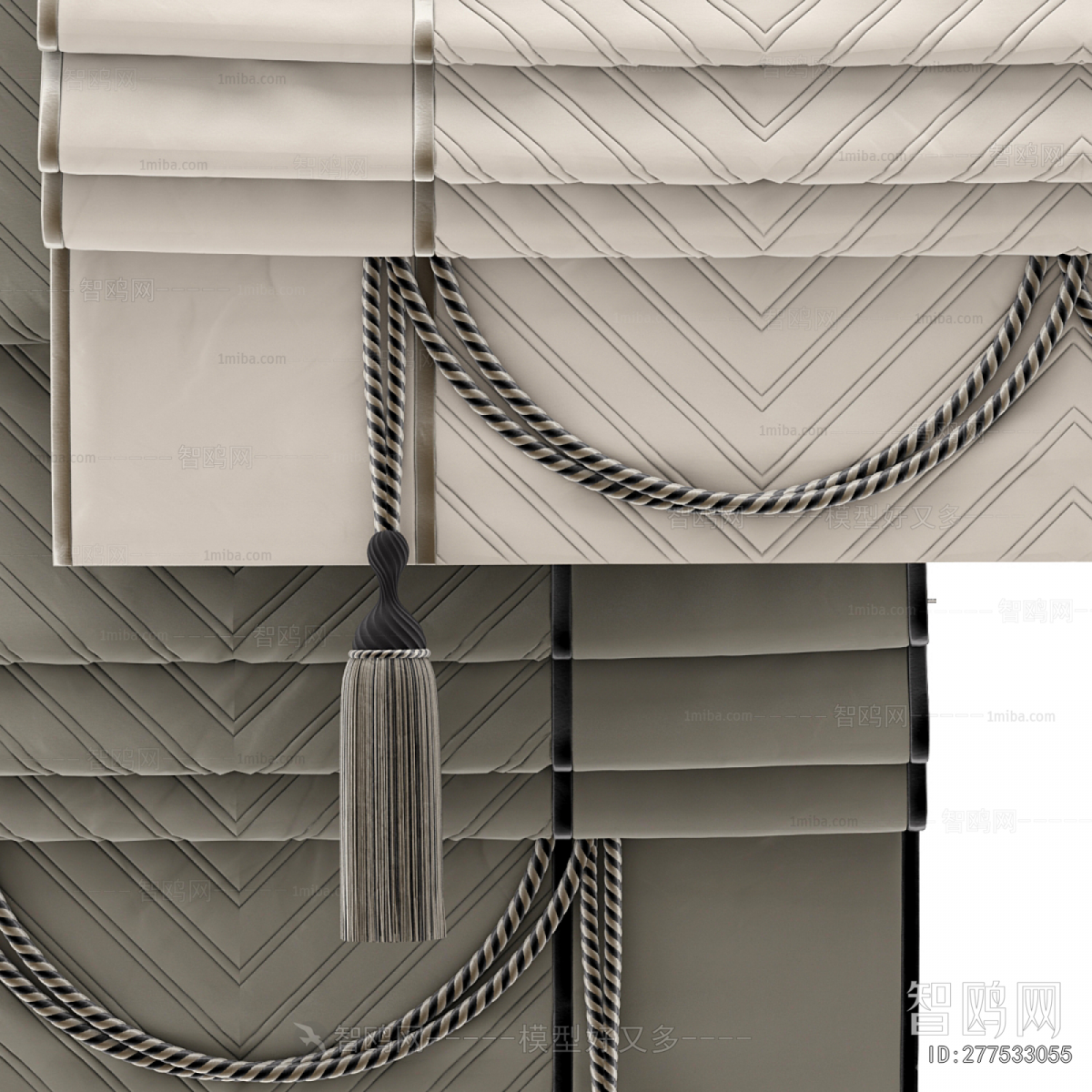 Modern Roman Curtain