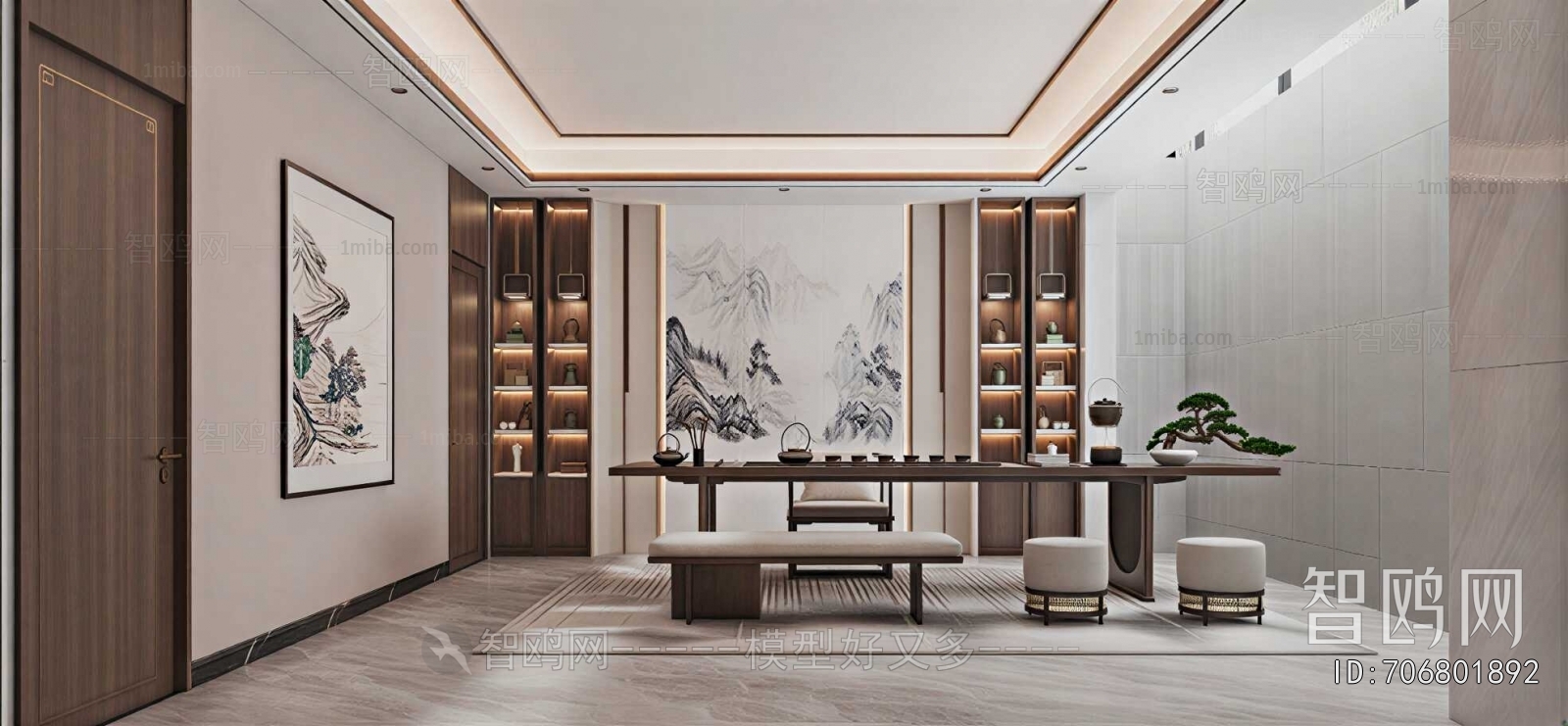 New Chinese Style Tea House