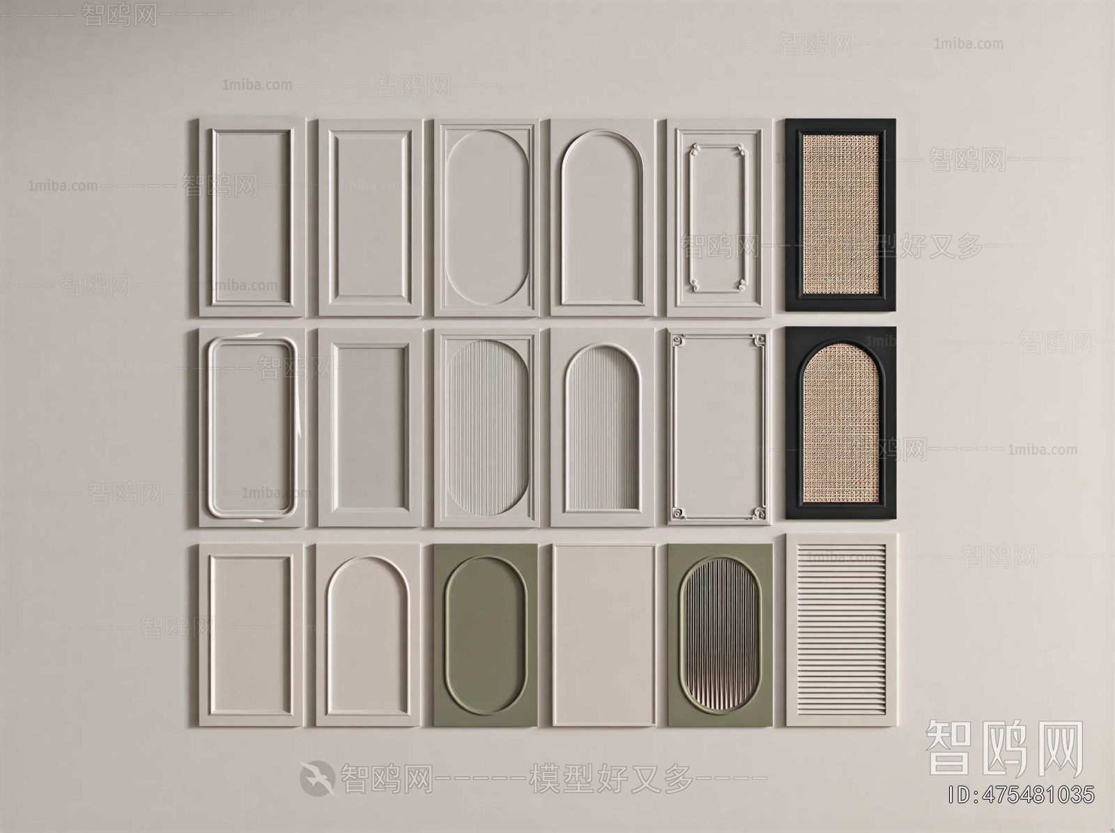 French Style Door Panel