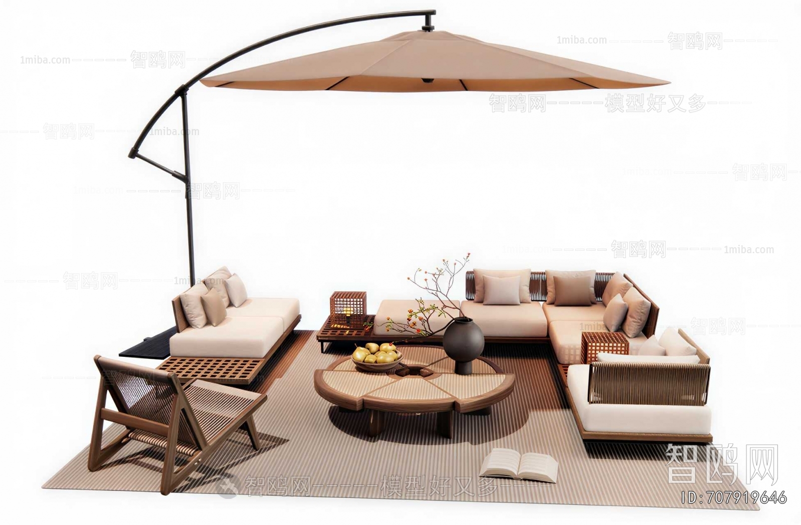 Modern Outdoor Sofa