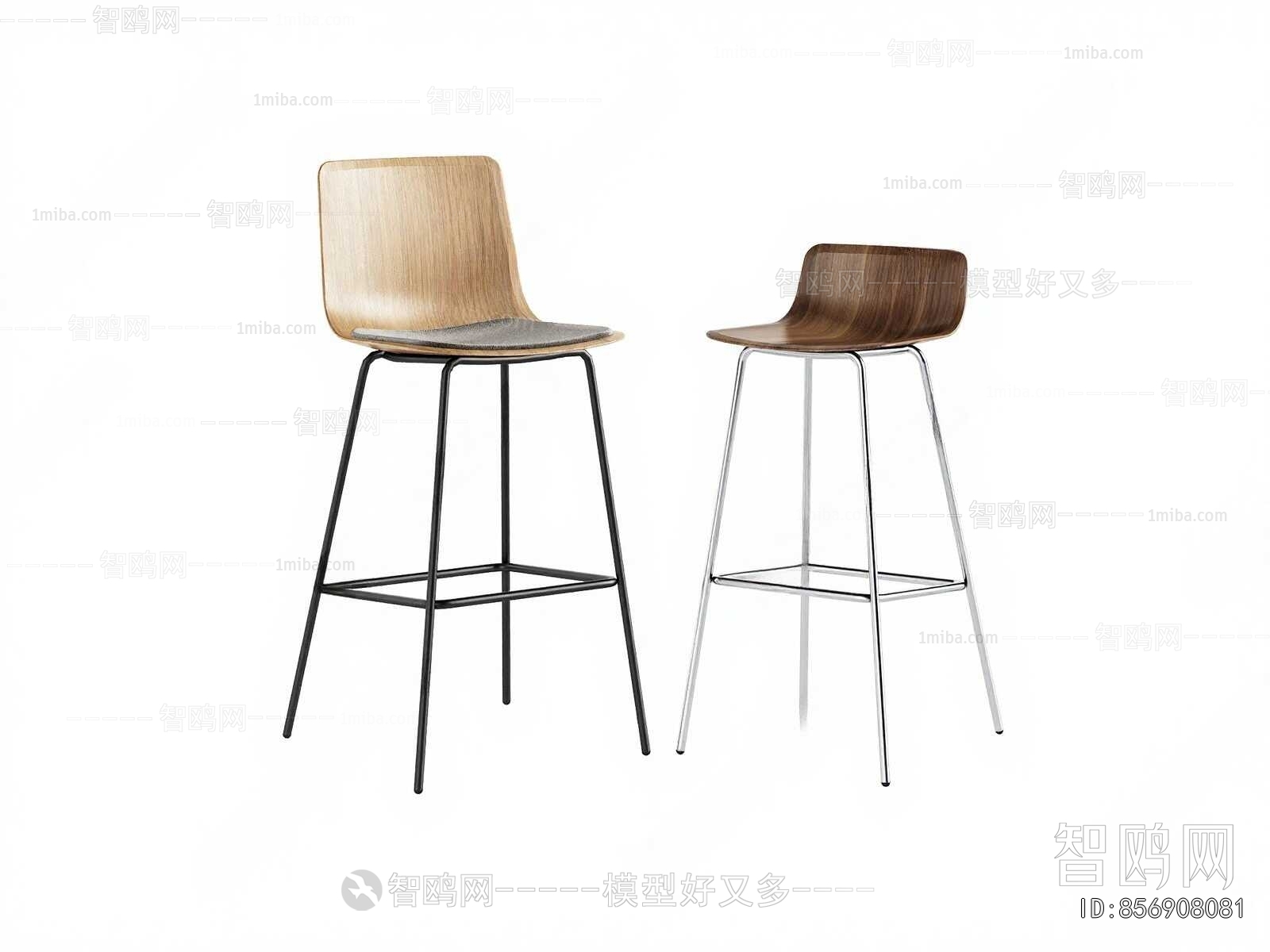 Nordic Style Bar Chair