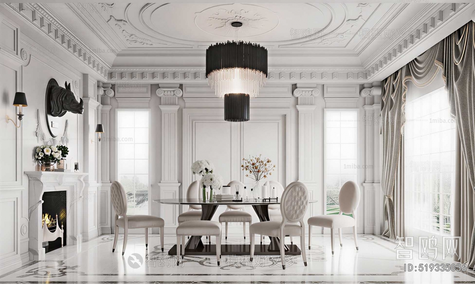 French Style Dining Room