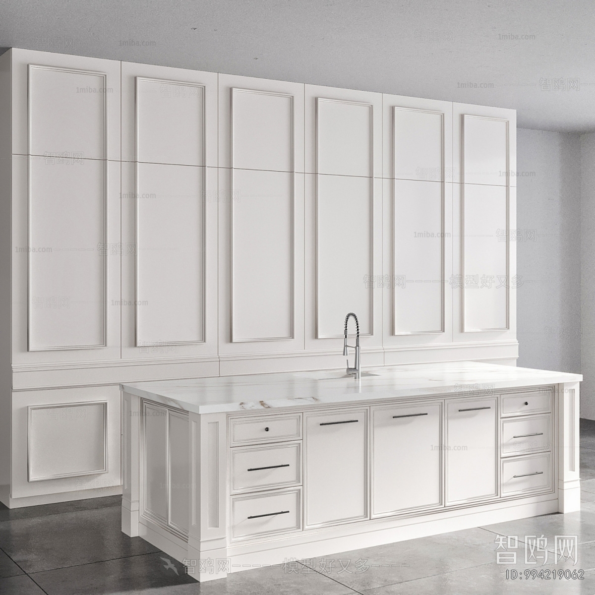 European Style Kitchen Cabinet