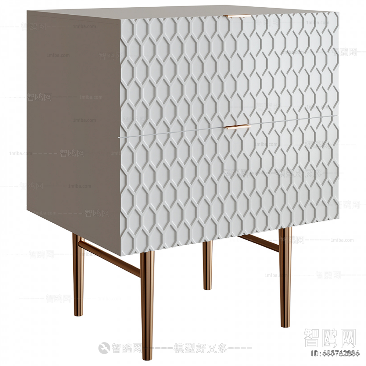 Modern Bedside Cupboard