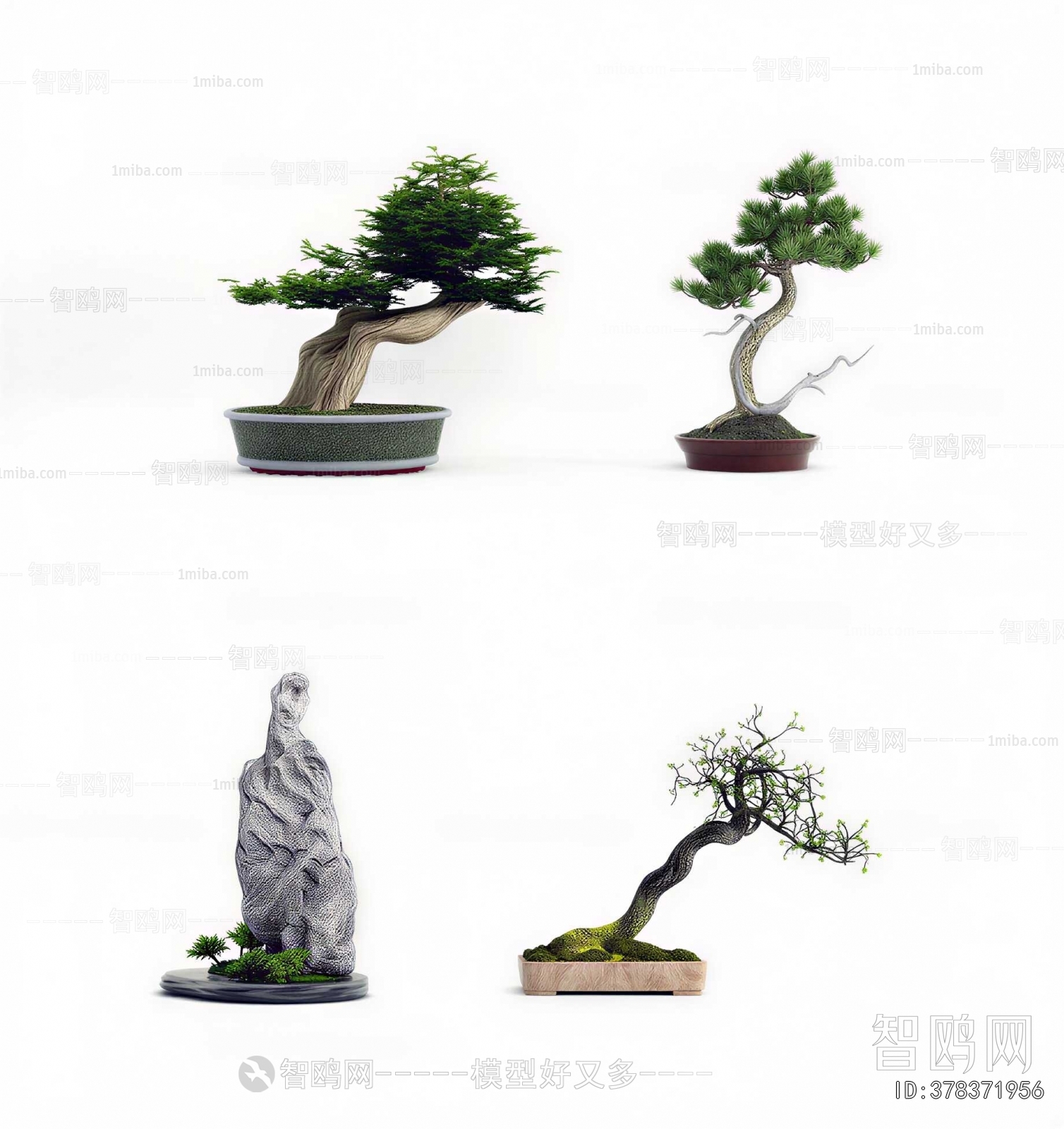 New Chinese Style Bonsai