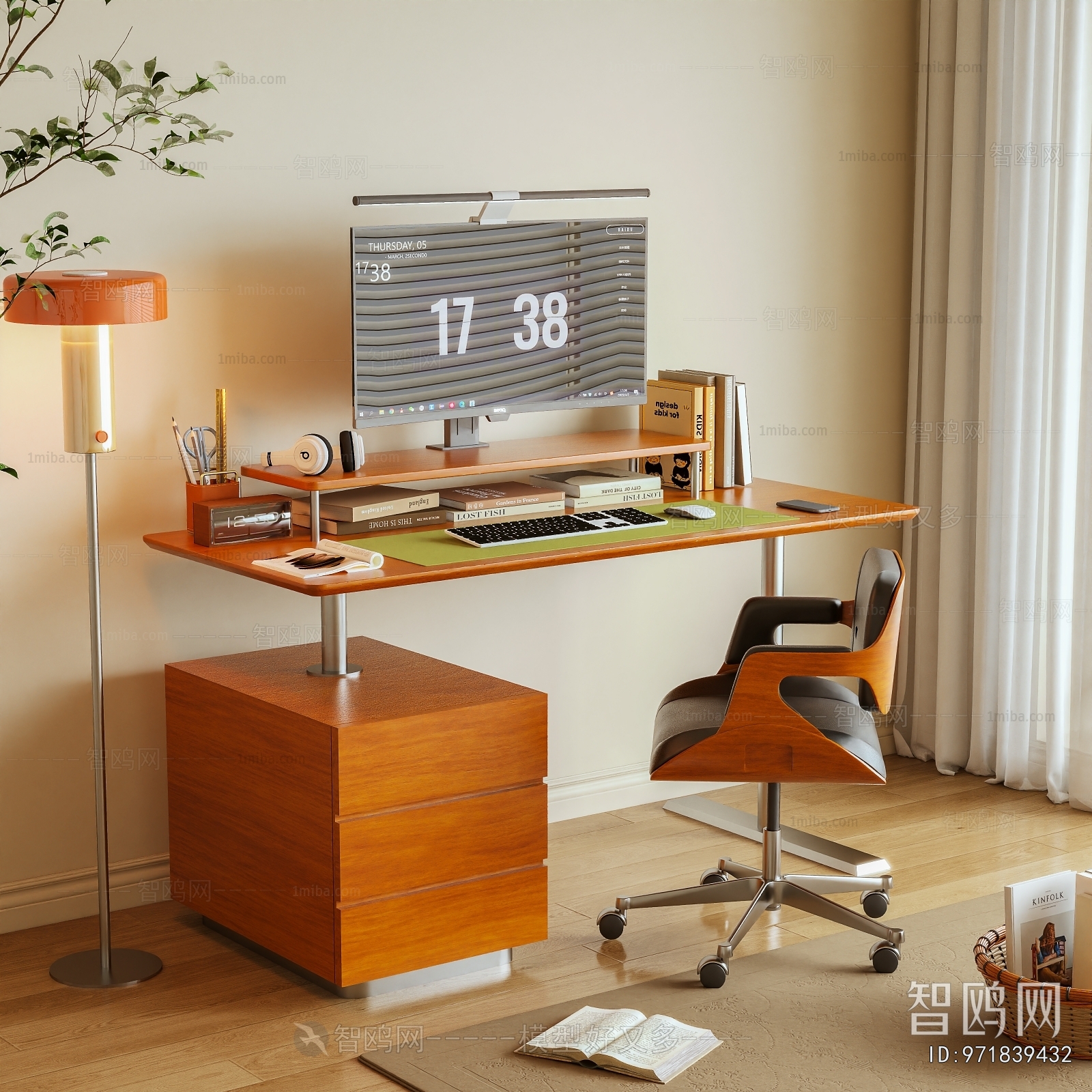 Modern Computer Desk And Chair