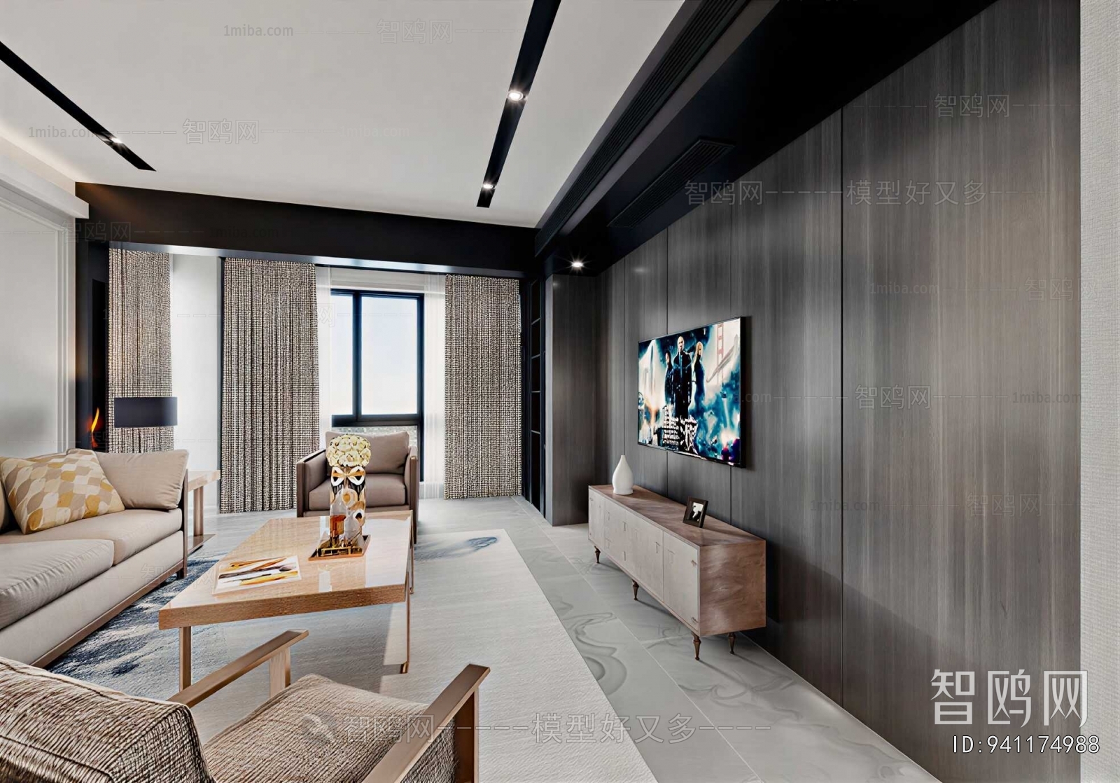 Modern A Living Room