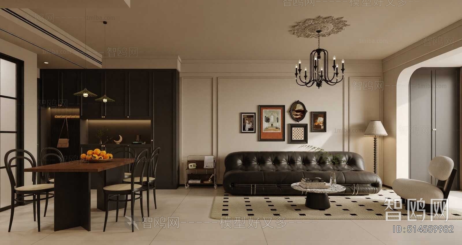 French Style A Living Room