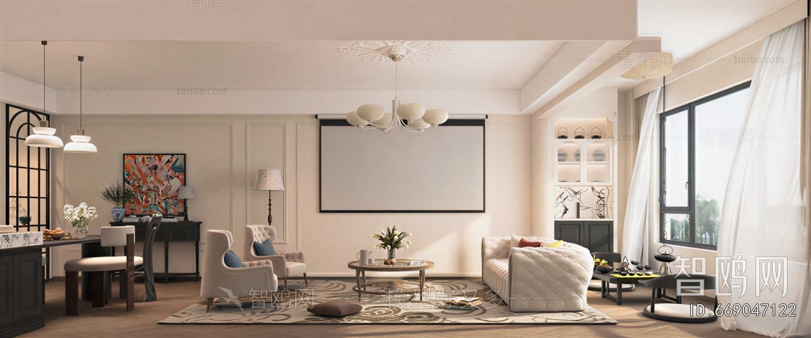 French Style A Living Room