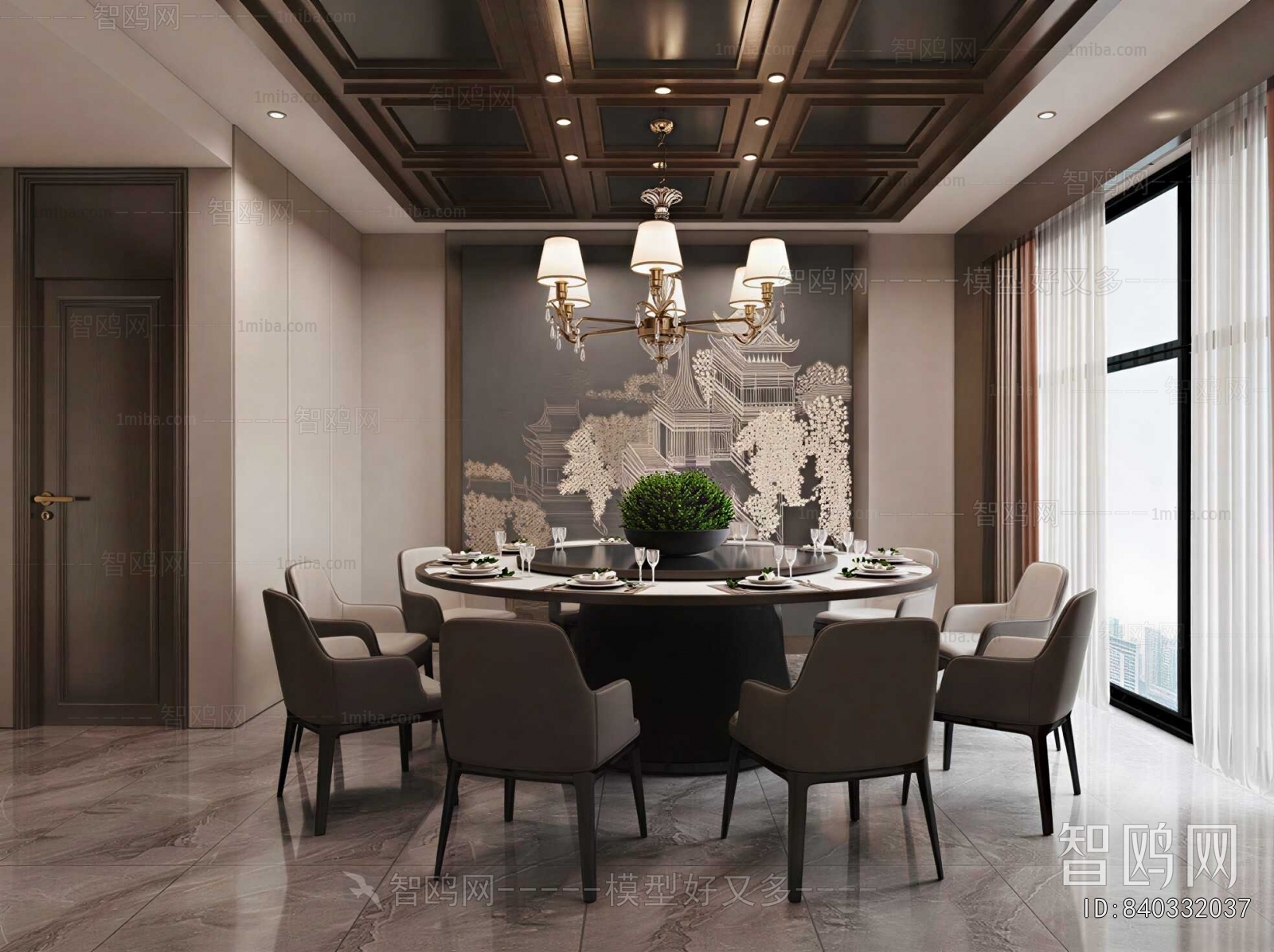 New Chinese Style Restaurant Box