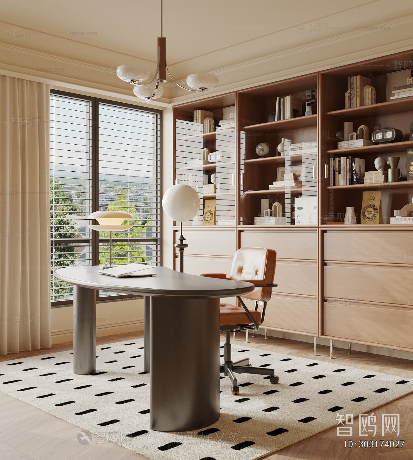 French Style Study Space