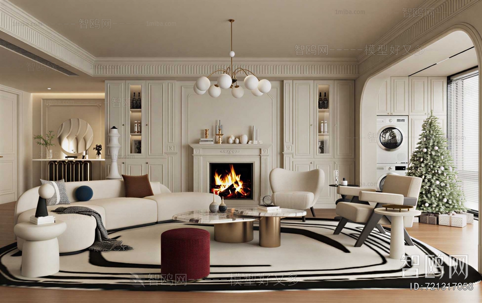 French Style A Living Room