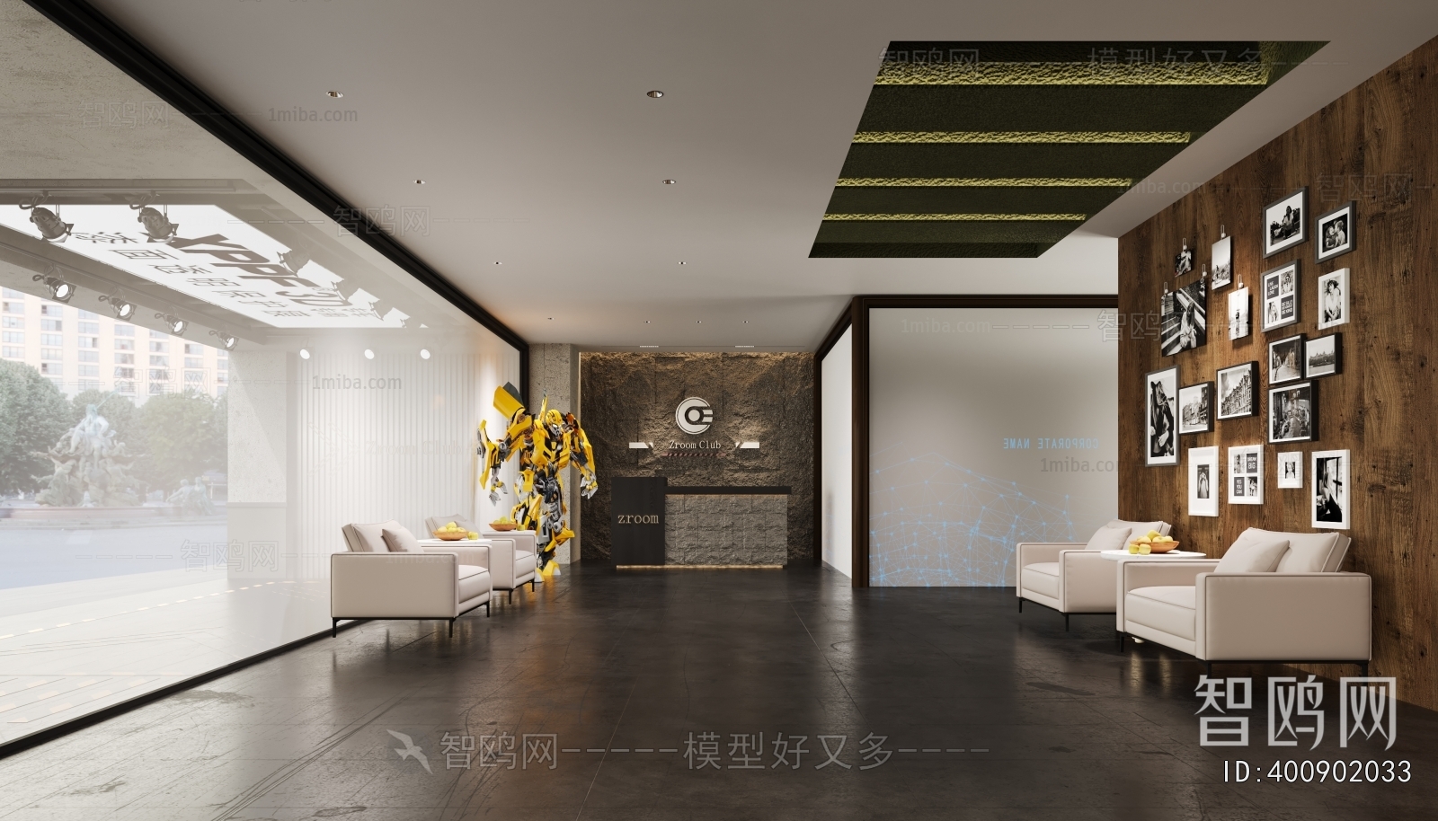 Modern Automobile Repair Shop