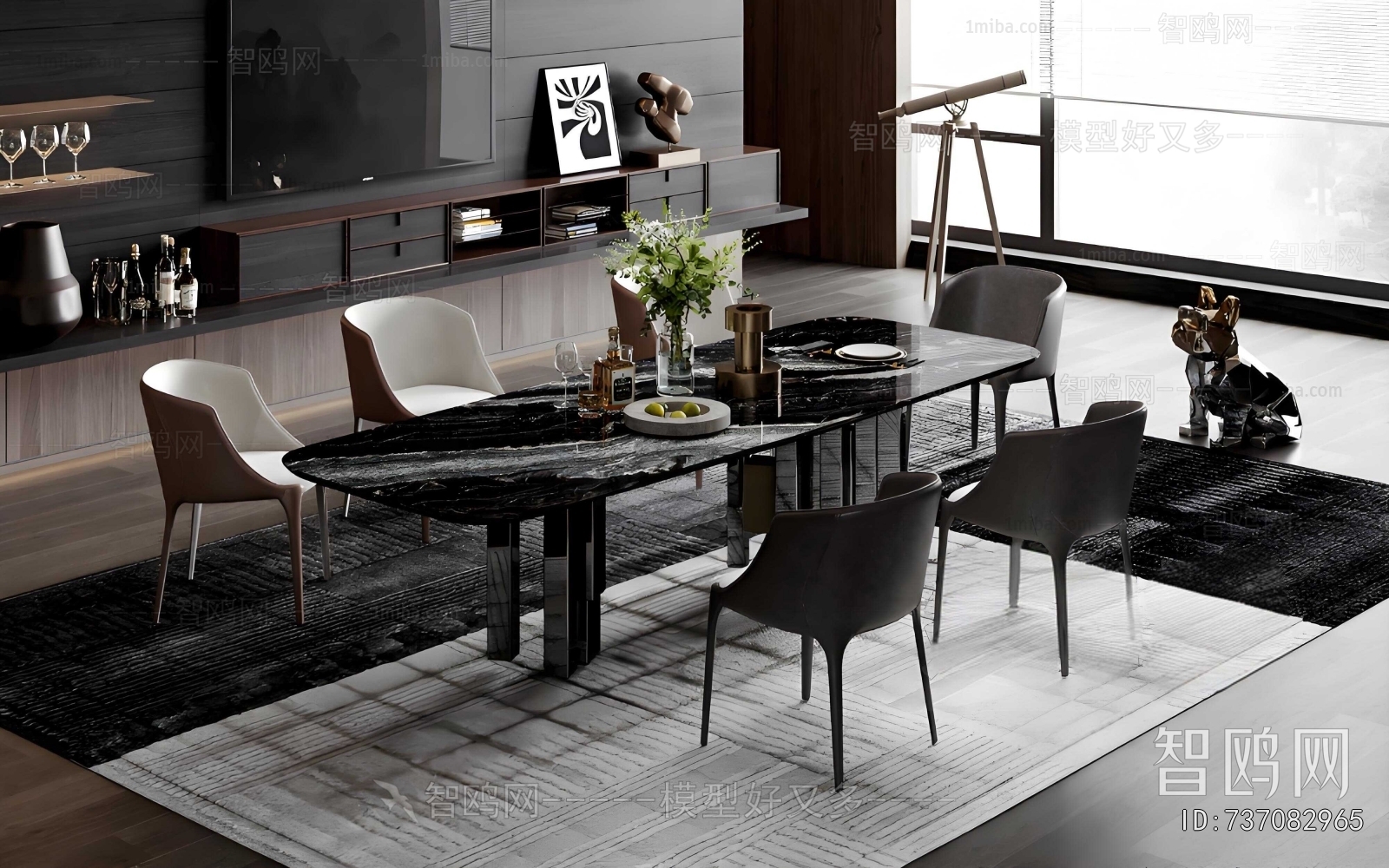 Modern Dining Table And Chairs