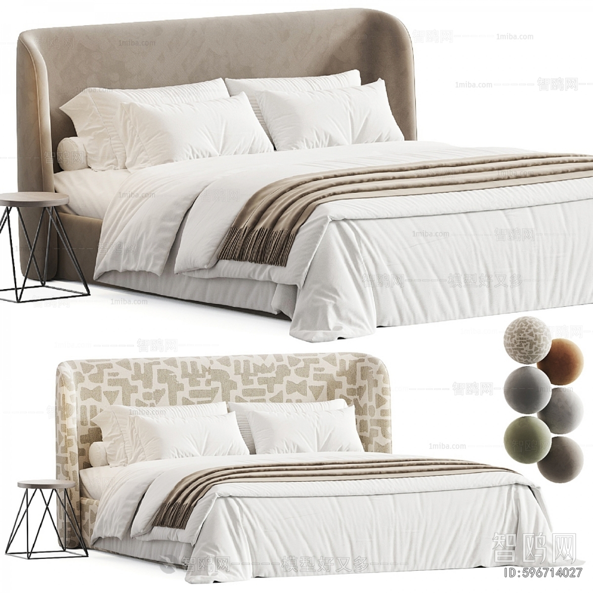 Modern Double Bed
