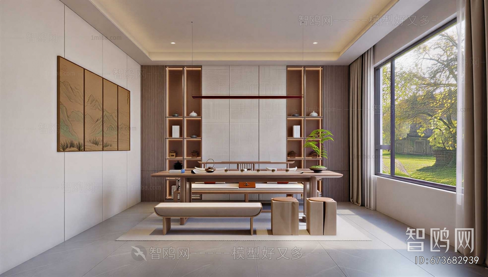 New Chinese Style Tea House