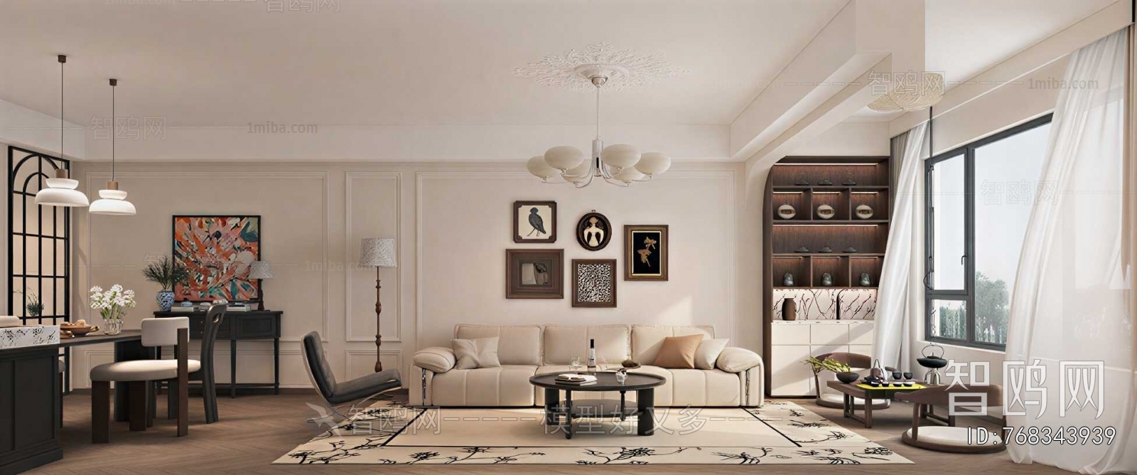 French Style A Living Room