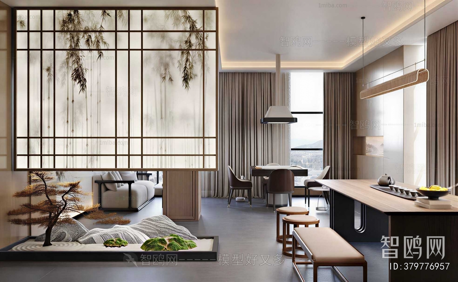 New Chinese Style Chess And Card Room