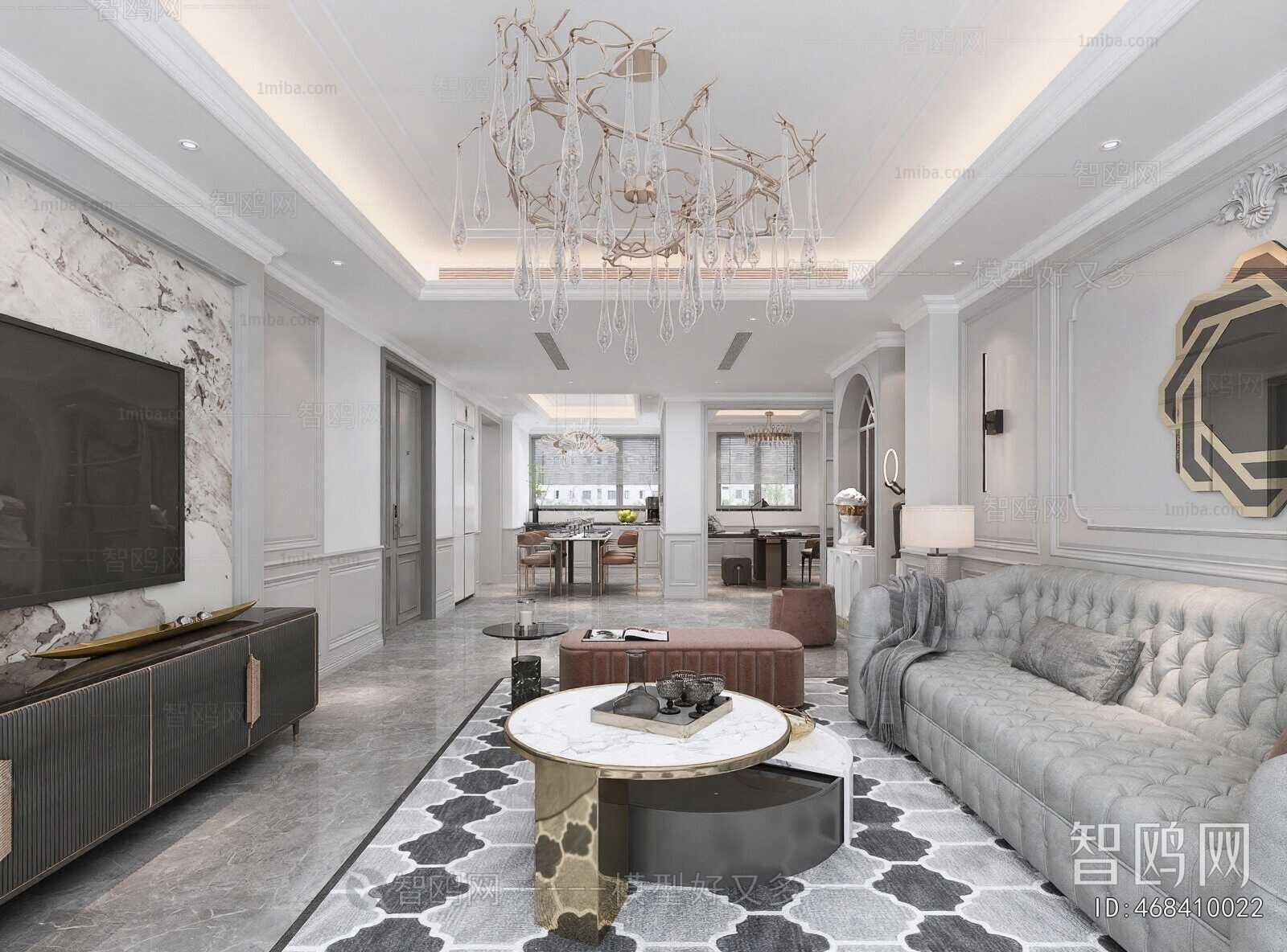 European Style A Living Room