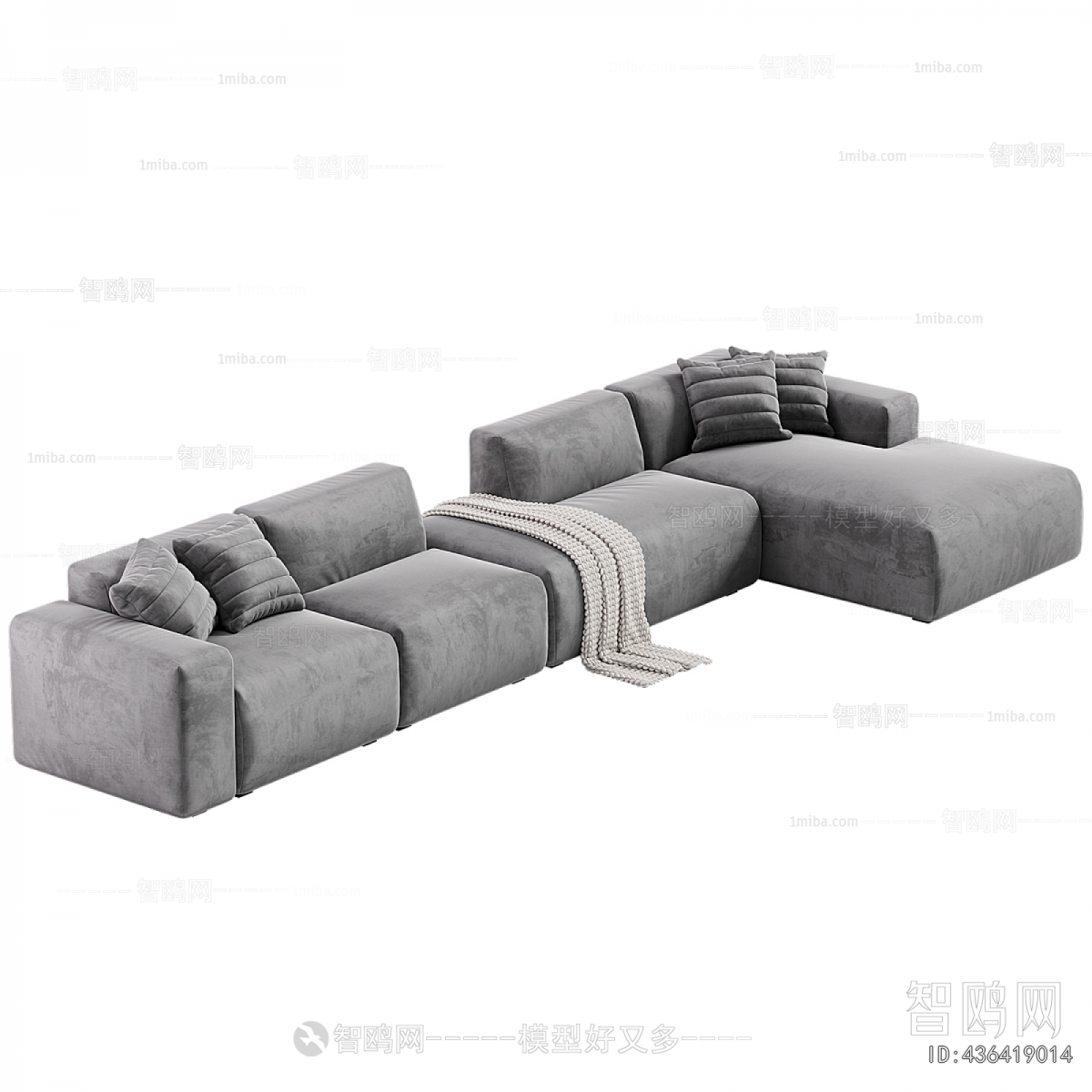 Nordic Style Corner Sofa
