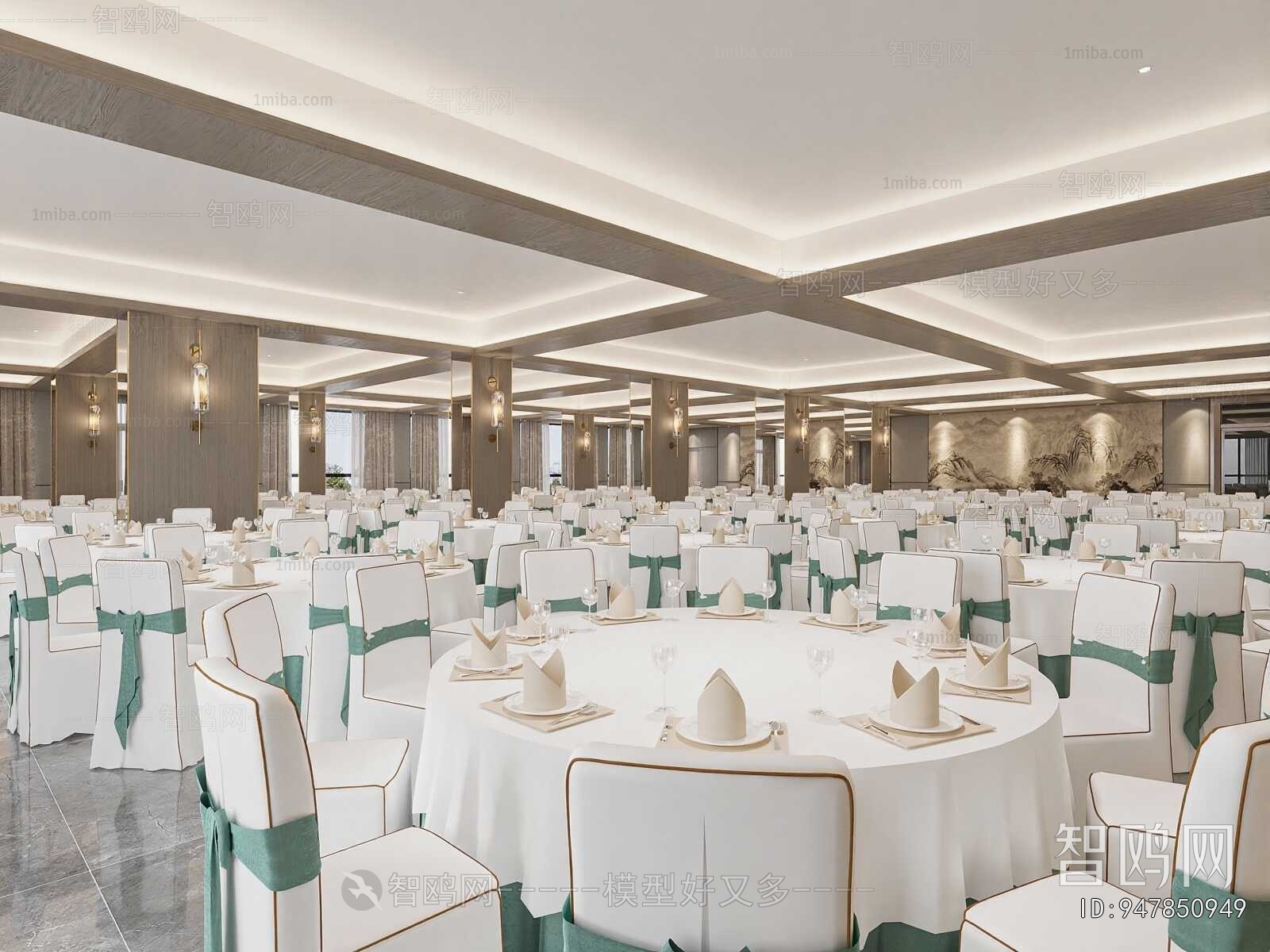 New Chinese Style Banquet Hall