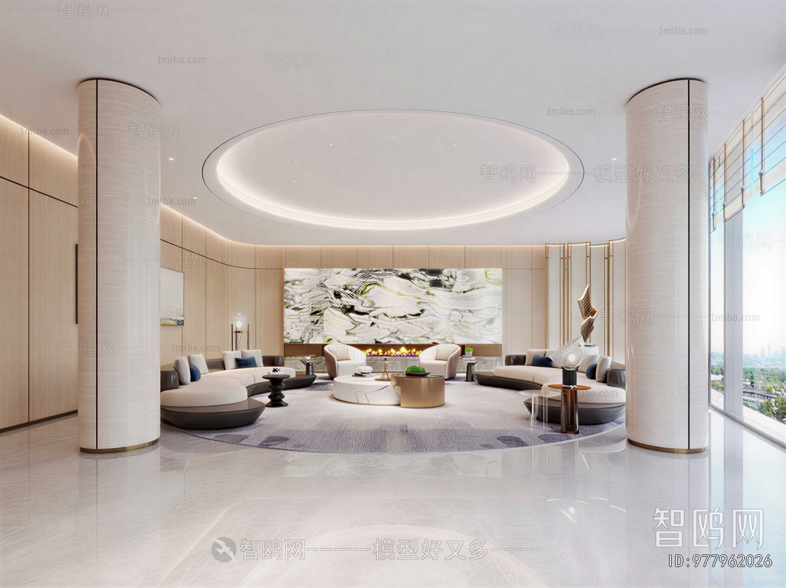 Modern Reception Room