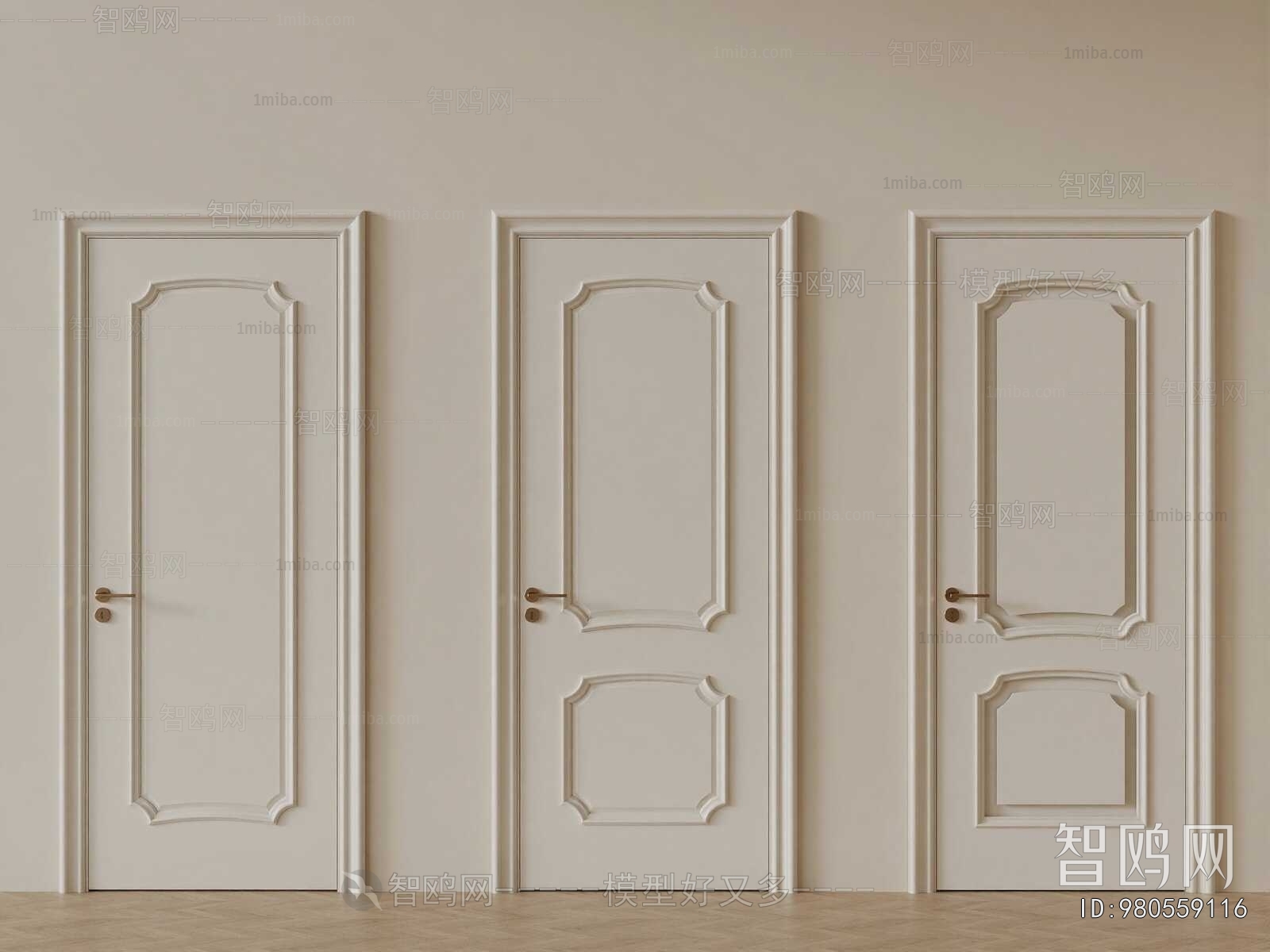 French Style Single Door