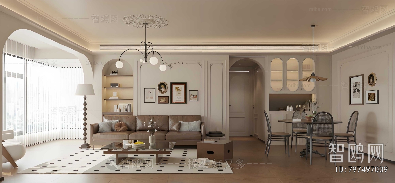 French Style A Living Room