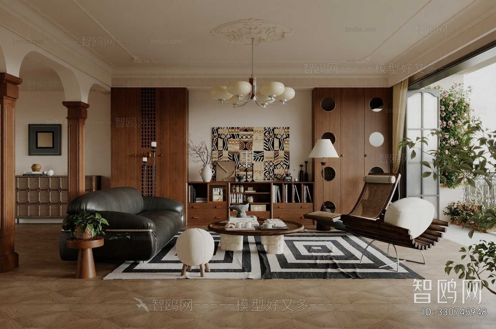 French Style A Living Room