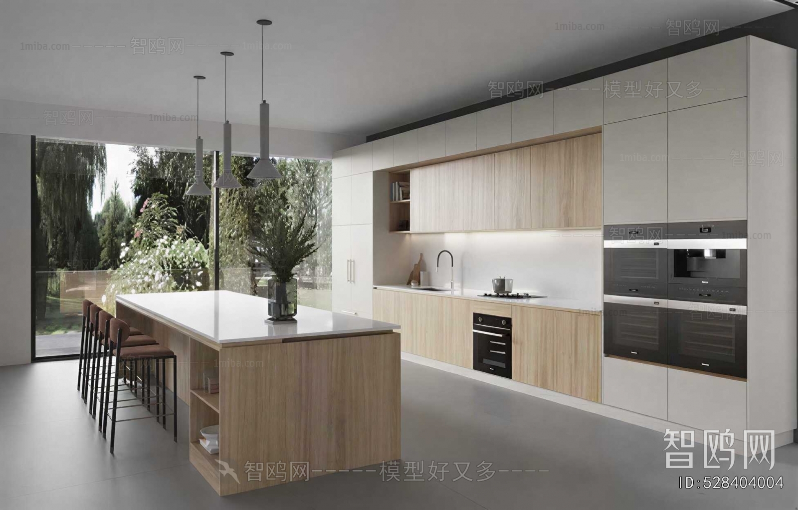 Modern Open Kitchen