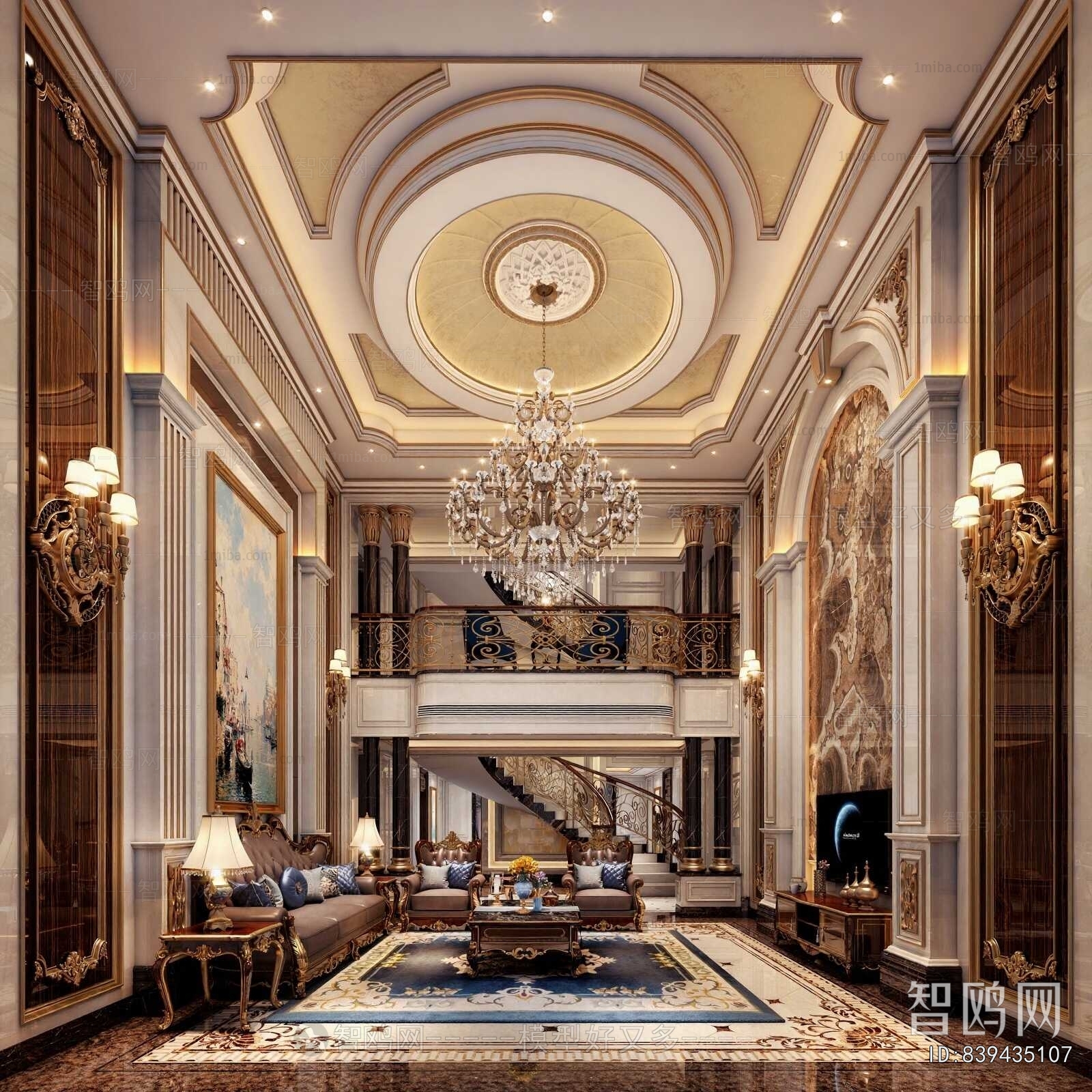 European Style A Living Room