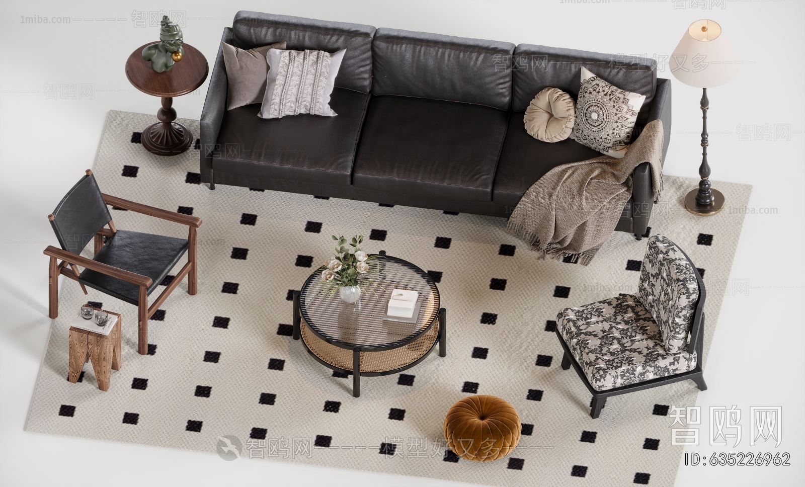 French Style Sofa Combination