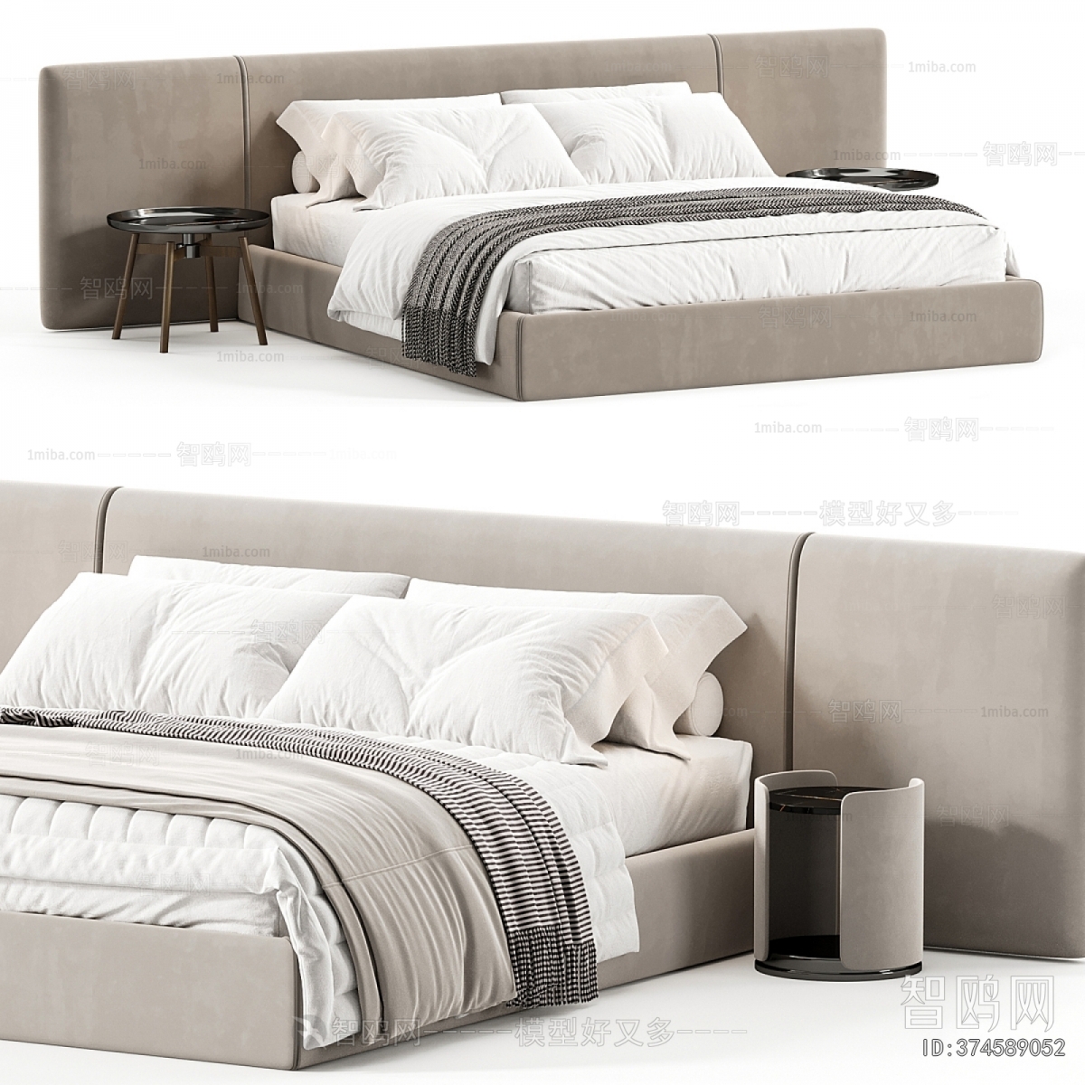 Modern Double Bed