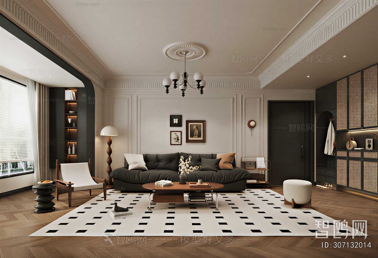 French Style A Living Room