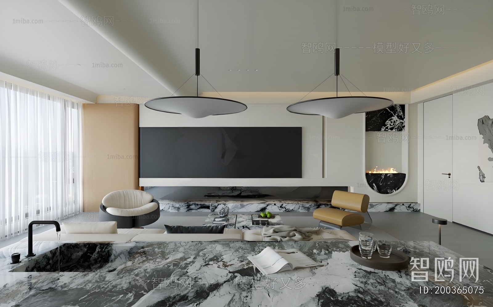 Modern A Living Room