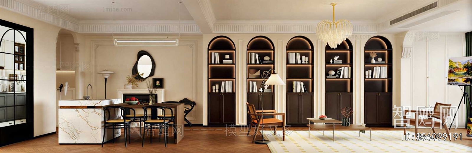 French Style A Living Room