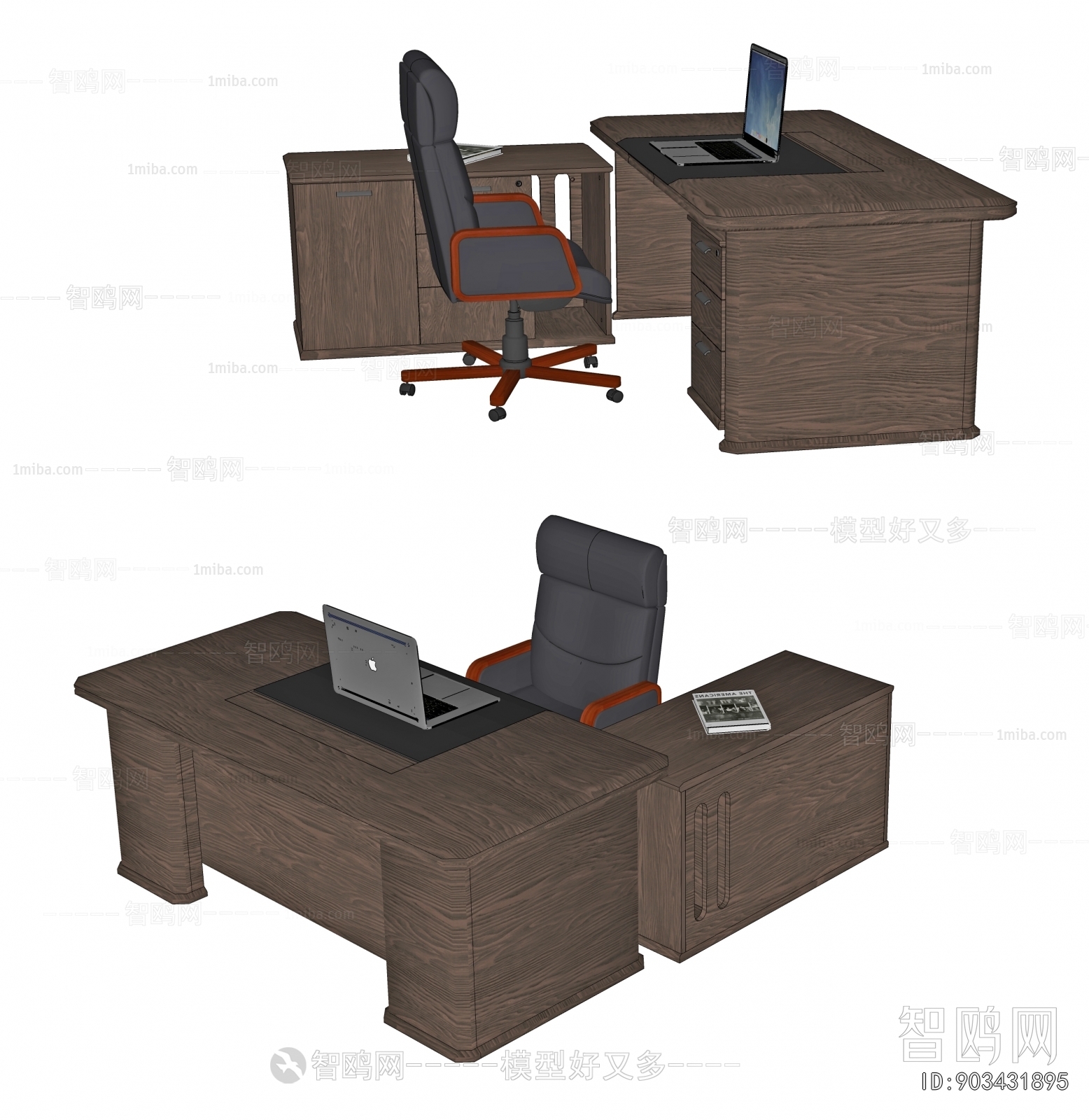 Modern Office Desk And Chair