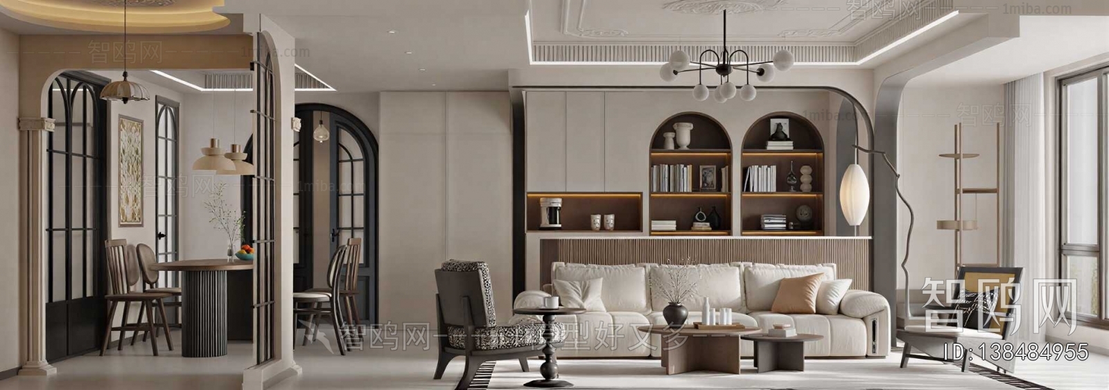 French Style A Living Room