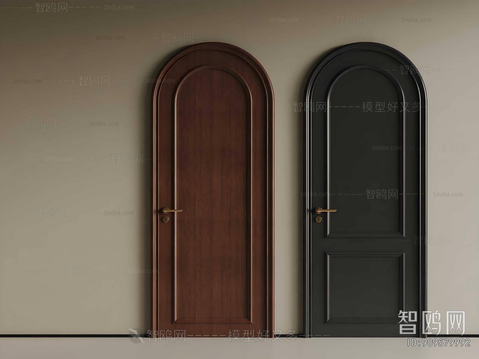 French Style Single Door