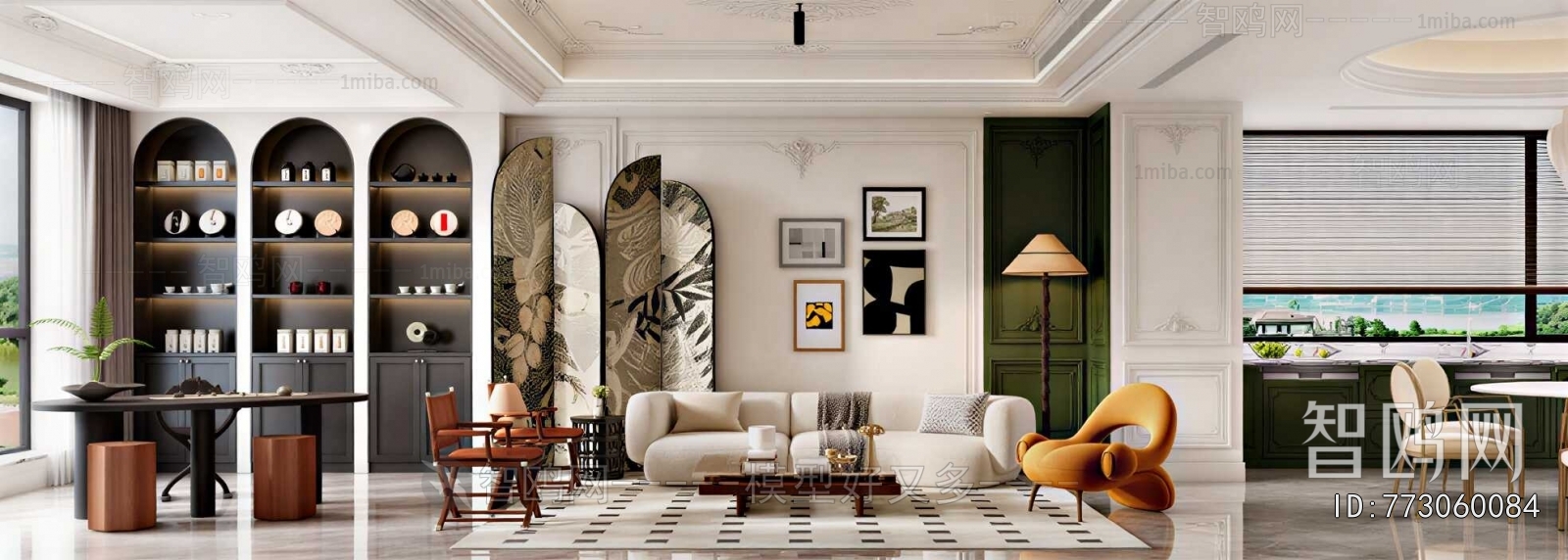 French Style A Living Room