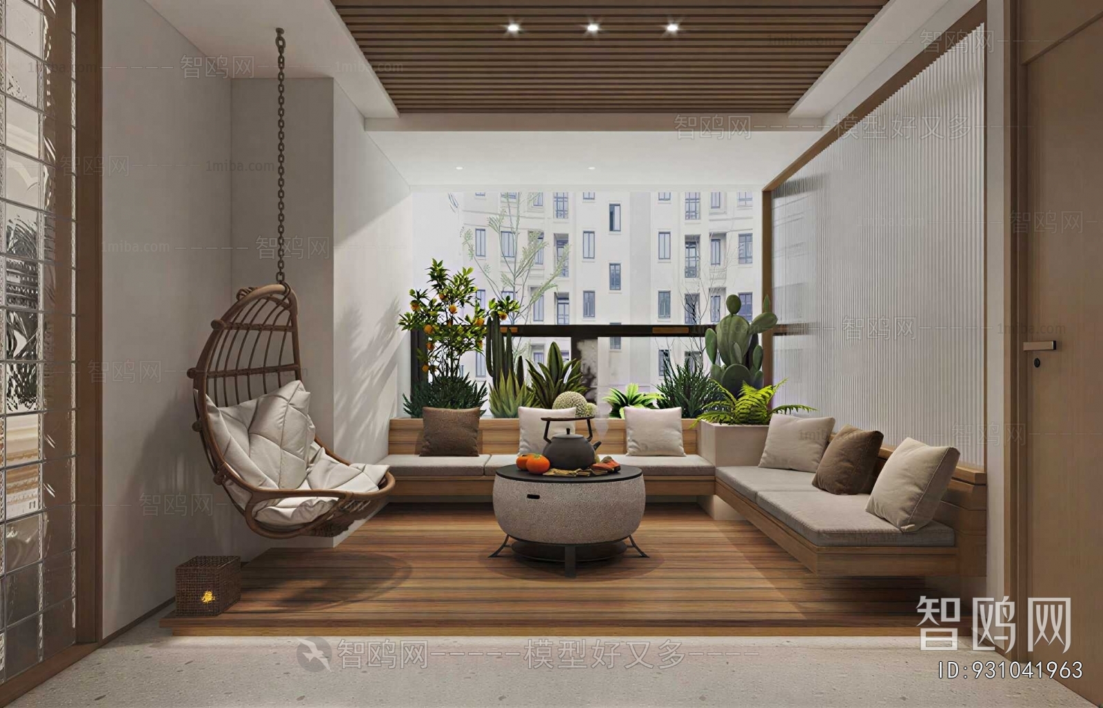 Modern Leisure Balcony